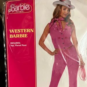 Western Barbie Costume size Large
